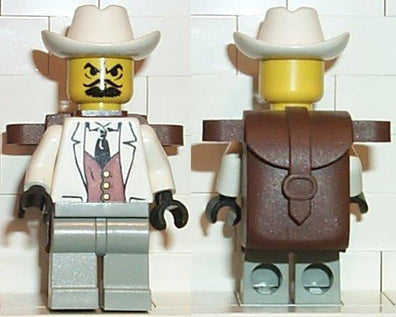 LEGO Minifigure-Se??ÌĮÕÌâå±or Palomar with Backpack (Senor Palomar)-Adventurers: Jungle-ADV043-Creative Brick Builders